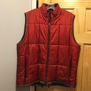 Abercrombie & Fitch men’s red vest size XL, new
